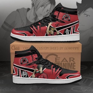 Haikyuu Anime Air Jordan Hightop Shoes Sneakers Custom Kageyama x Shoyo