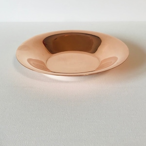 C#10 SPUN COPPER BOWL Blank - Solid Copper