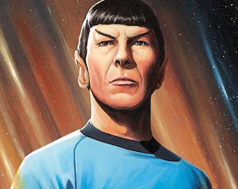 Commander Spock, Print