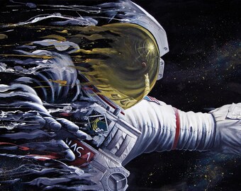 Astronaut 'Event Horizon', Print