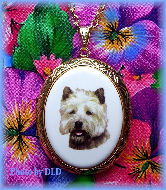 cairn terrier necklace