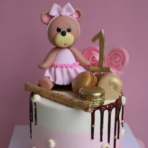 Bear Cake Topper, Twin Bears Topper, Baby Shower Bear, Twin Baby Shower, Baby Bear Decoration, Teddy Bear Cake Topper, Bear Cake Decoration