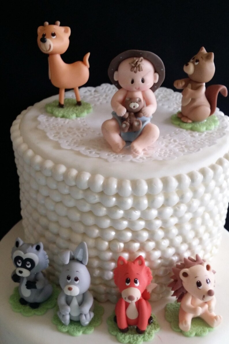 Forest Animals Woodland Animals Woodland Cake Topper Forest Animals Woodland Animals Woodland Cake Topper