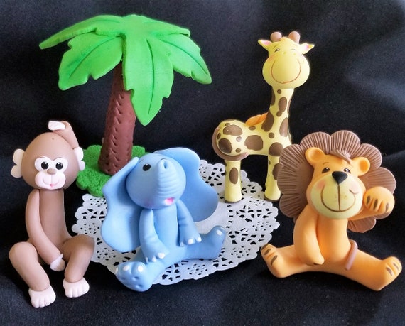 baby jungle animal figurines