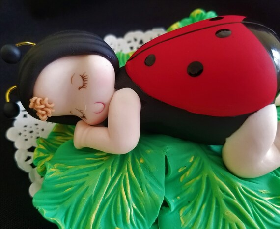 Marienkafer Kuchen Topper Marienkafer Topper Marienkafer Etsy