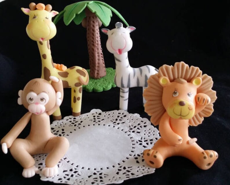 baby jungle animal figurines