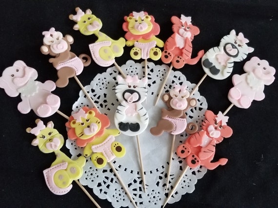 Jungle Theme Baby Shower Decorations Safari Baby Shower Etsy