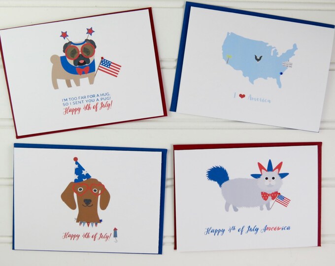 4th of july pug meme
