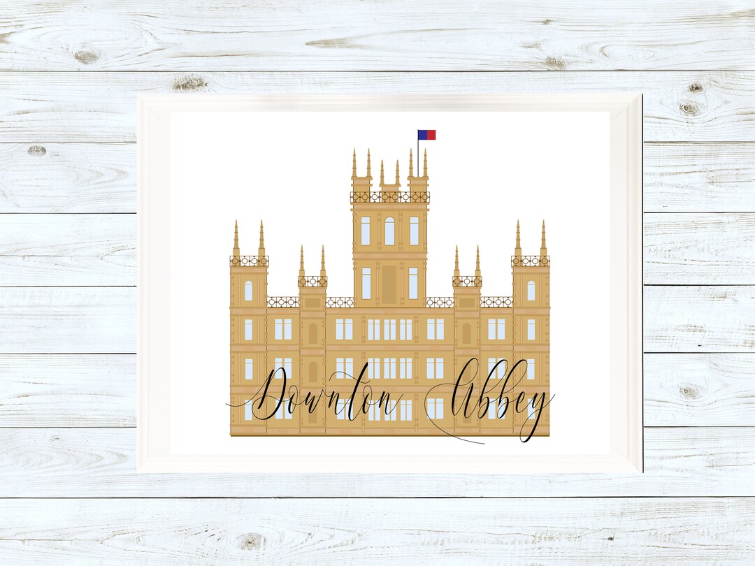 Downton Abbey Art Print Downton Abbey Wall Art Downton Abbey - Etsy