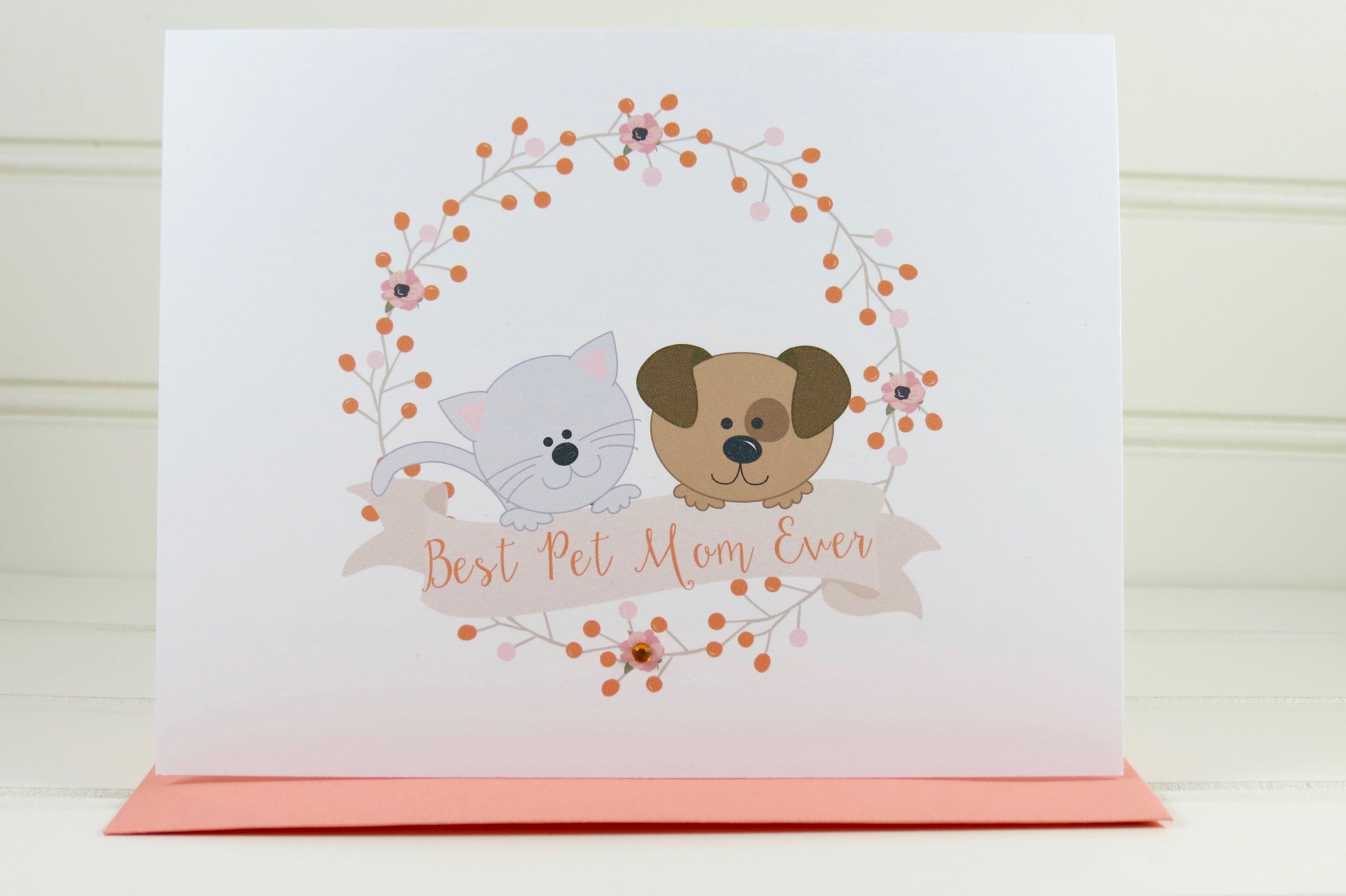 Printable Mothers Day Card For Pet Mom