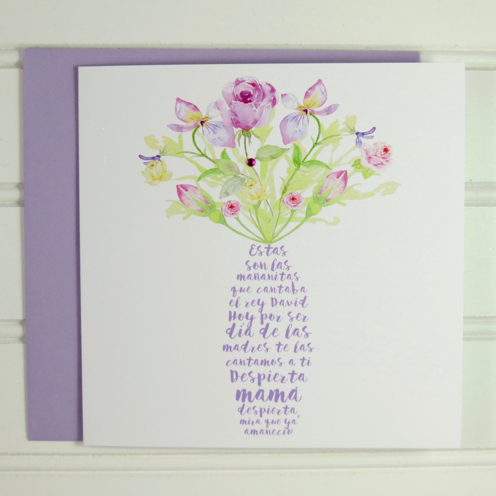 Spanish Mothers Day Card Spanish Mother's Day Card Mothers Day Card Día
De Las