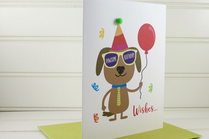 For Dog Owner For Dog Mom Birthday from the Dog For Dog Dad Dog Card Custom Dog Card For Dog Lover Dog Birthday Card for Dog Walker