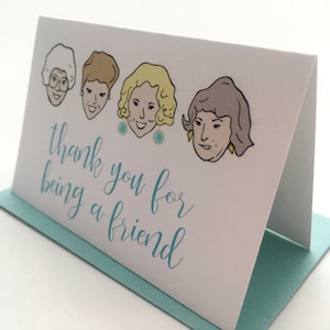 Golden Girls Cards, Mini Cards, Thank You for Being a Friend Cards, Thank You Cards, Mini Note Card Set, Lunch Box Notes, Mini Notes, Minis image 7