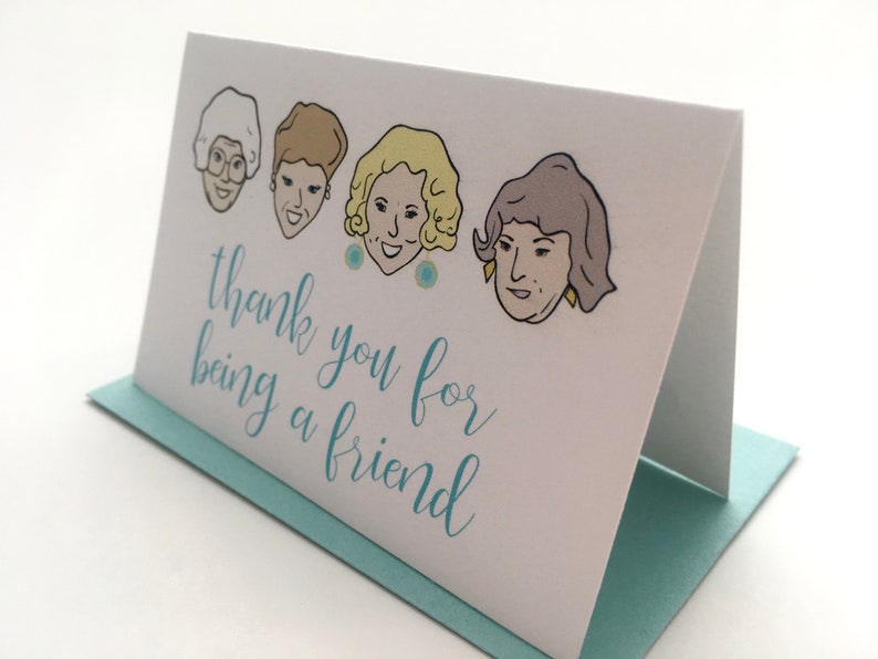 Golden Girls Cards, Mini Cards, Thank You for Being a Friend Cards, Thank You Cards, Mini Note Card Set, Lunch Box Notes, Mini Notes, Minis image 7