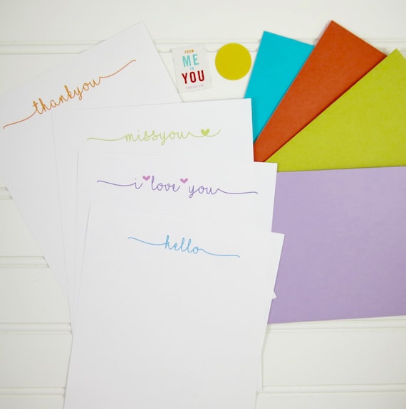 Letter Writing Paper Personalized Stationery All Occasion Etsy
