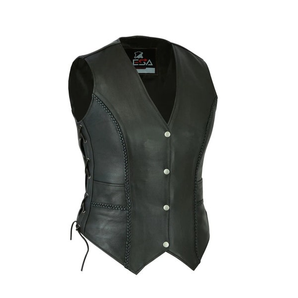 Womens Biker Vest - Etsy