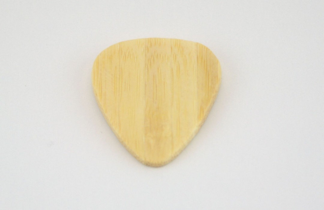 Bamboo Guitar Picks Etsy