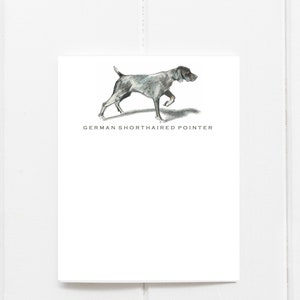 German Shorthaired Pointer Dog Note Cards | GSP Note Cards | Custom Dog Note Cards | Dog Stationery | Dog Stationary | Personalized Cards