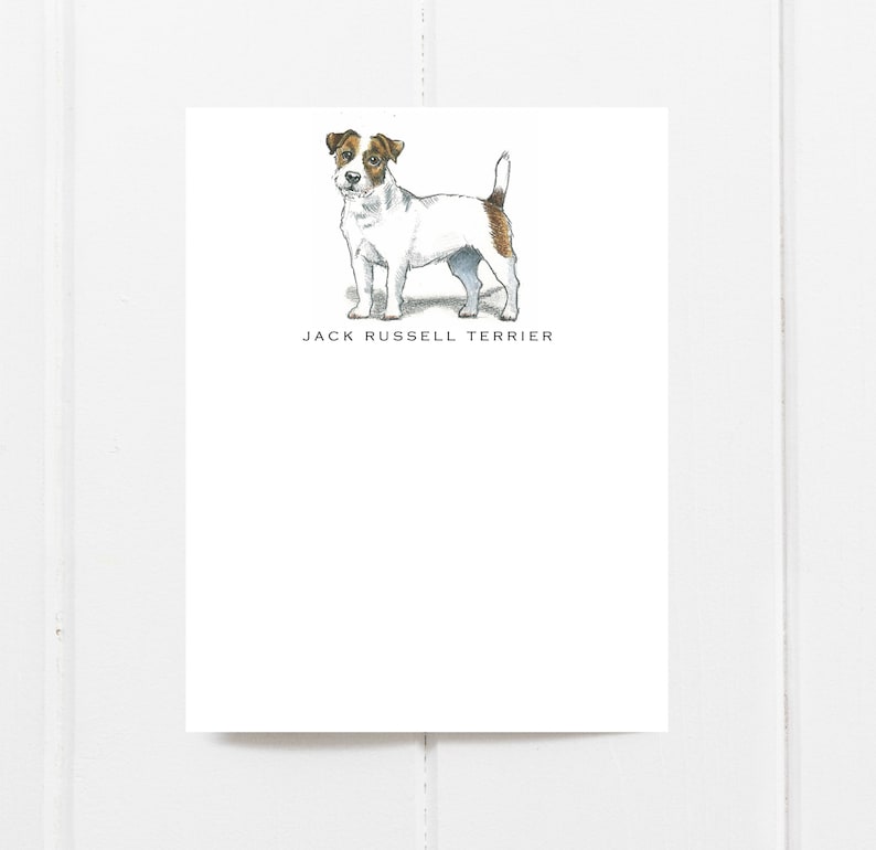 Jack Russell Terrier Note Cards JRT Stationery Jack Etsy.de