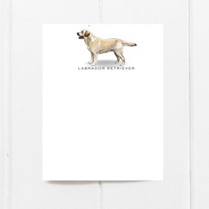 Dog Note Cards | Yellow Labrador Retriever | Labrador Stationery | Dog Stationary | Personalized Note Cards | Labrador