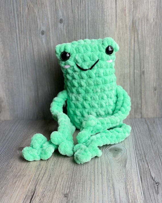 Frog, Ready to Ship, Plush Frog, Daddy Frog, Princess Frog, Frog, Frog Toy, Frog  Plushie, Stuffed Animal, Toy, Children's Frog Toy 