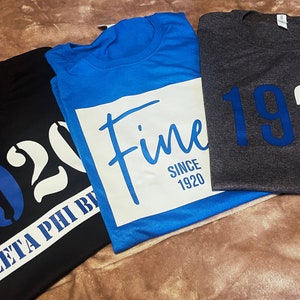 Zeta Phi Beta Shirt Bundle / ZPhiB01 / Zeta Phi Beta Paraphernalia / 3 Shirts