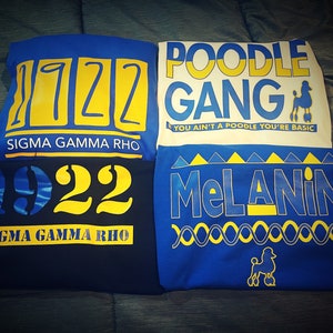 Sigma Gamma Rho Bundle Shirts - R1