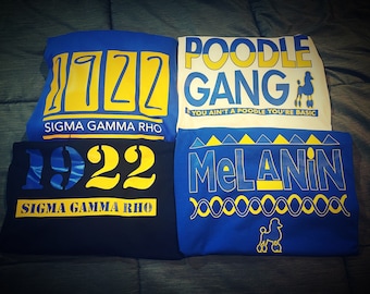 Sigma Gamma Rho Bundle Shirts - R1