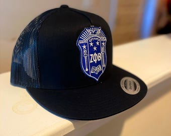 Zeta Phi Beta Sorority,inc Blue Beanie Cap - Etsy display picture 3