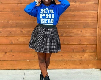Zeta Phi Beta Hoodie - Retro Hip-Hop DMC