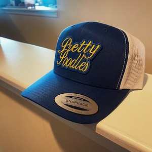 Sigma Gamma Rho SGRho Custom Rhinestone Embellished Sorority Baseball Cap White Sigma Gamma Rho 1922 Adjustable Blue and Gold Baseball Cap  main image 2