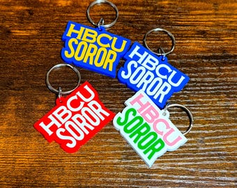 HBCU Sorror Key Chains