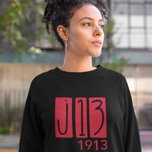 Delta Sigma Theta Sweatshirt & Hoodie - J13 v2 - Black
