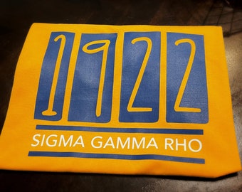 Sigma Gamma Rho 1922 Shirts - R2