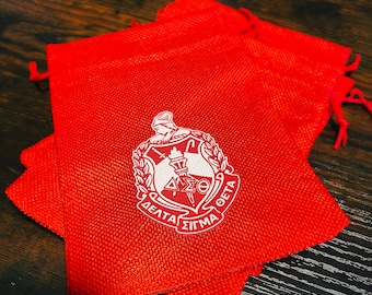 Delta Sigma Theta Gift Bags - 5x7