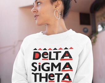 Delta Sigma Theta Retro 90's Sweatshirt