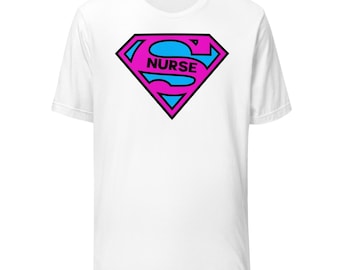 Super Nurse Healthcare Hero Unisex T-Shirt