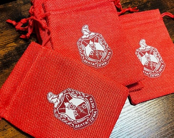 Delta Sigma Theta Gift Bags - TheRedz