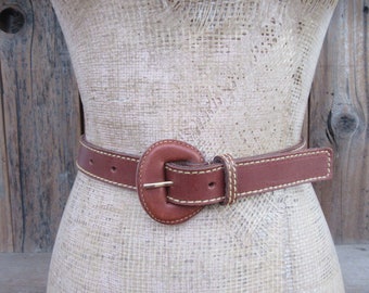 leather covered buckle