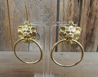 Doorknocker Earrings Etsy