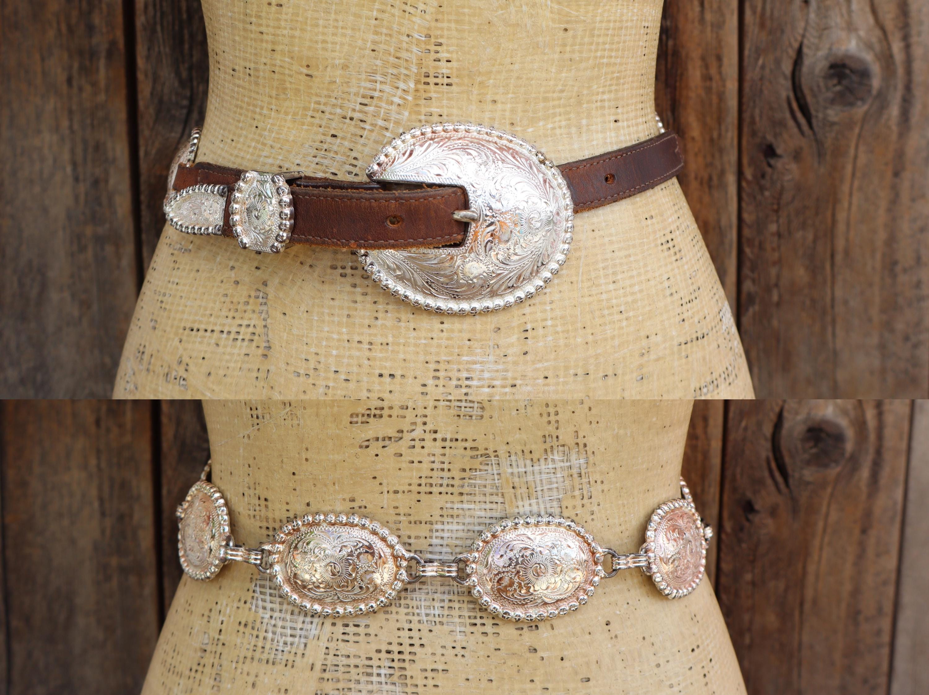 Vintage Two Blondes Belt Medium Pink Suede Statement Boho Retro 80s 90s Ornate 80s VINTAGE Pink Belt Womens XS Leather Gold Buckle Chic  main image 2