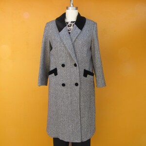 Chesterfield Coat With Velvet Collar - Etsy
