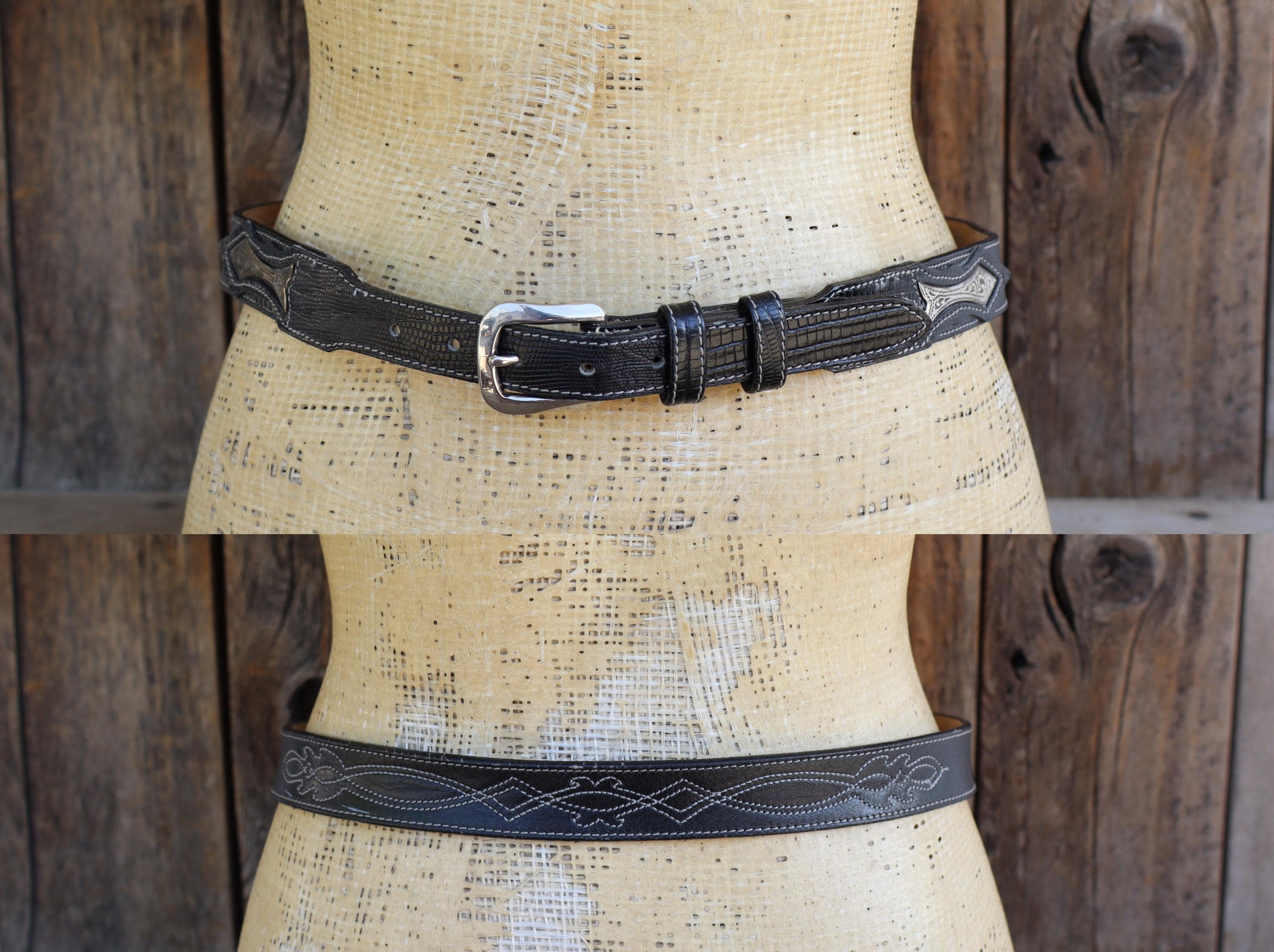 90s Western Belt Men - Etsy