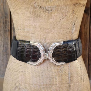 Black Ruched Belt - Etsy