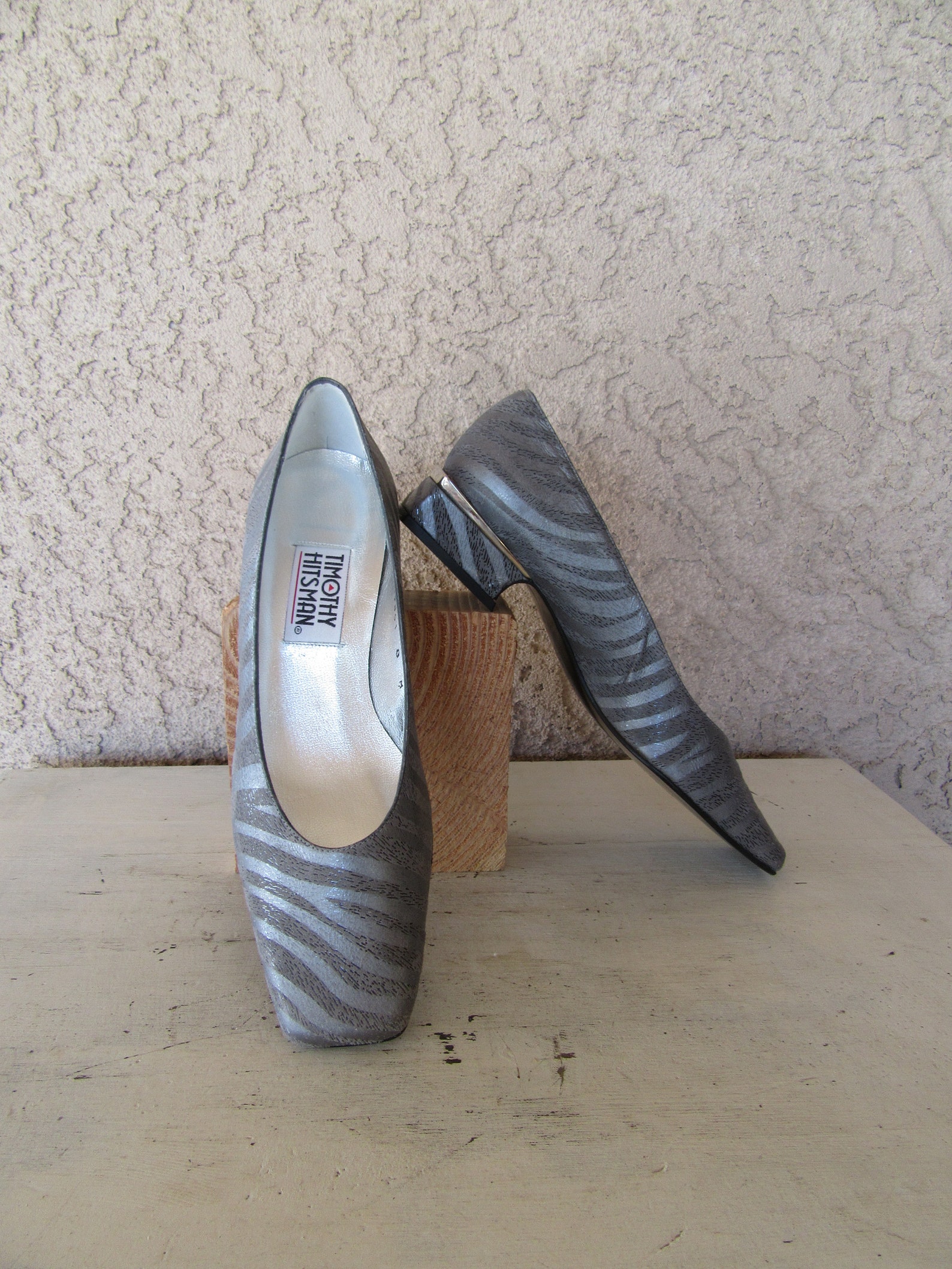 1990s square heel pumps, square heel flats, zebra pumps, ballet flats 90s minimalist, block heels, square toe career pumps, size