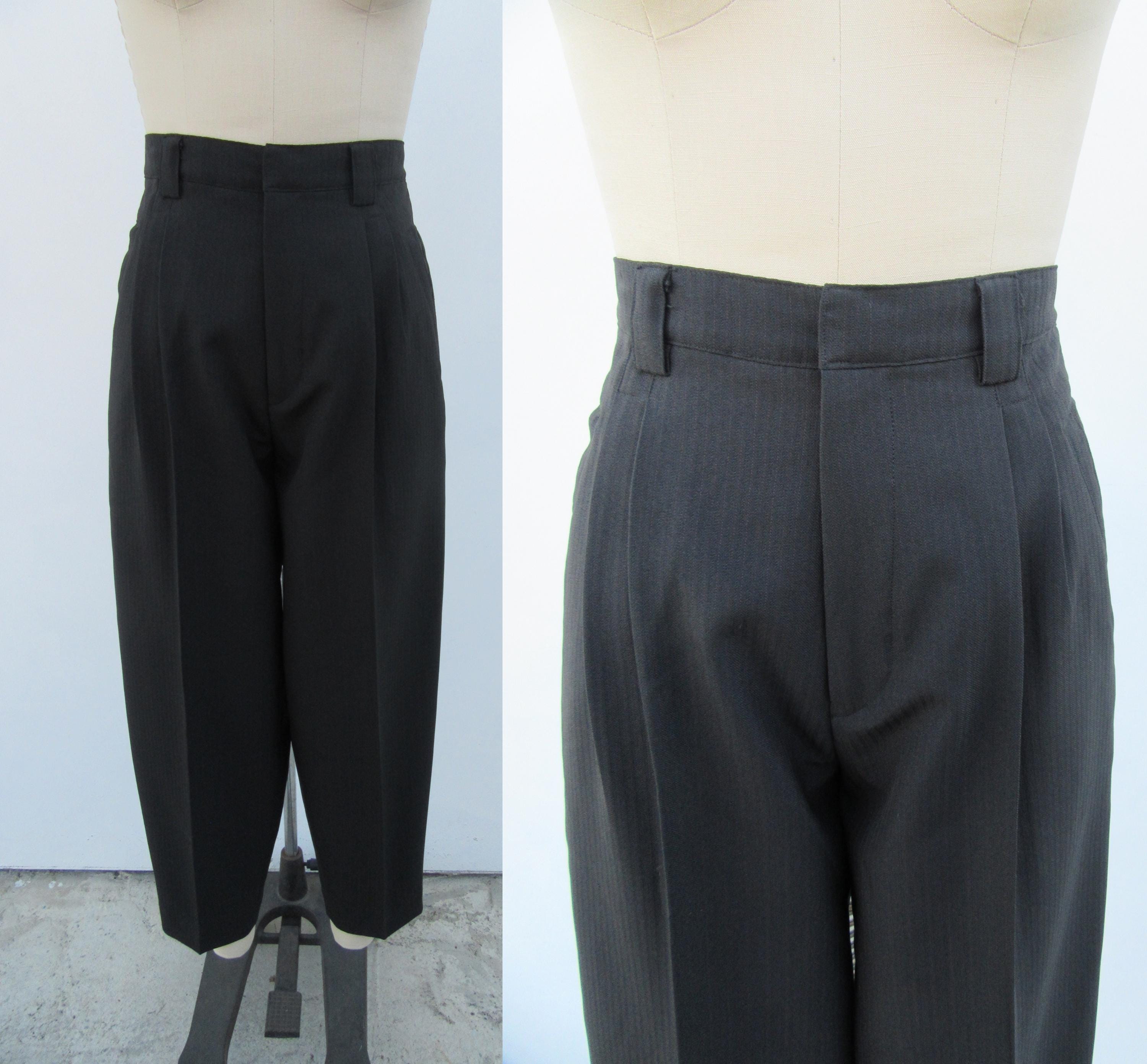 1980s Striped Pants - Etsy