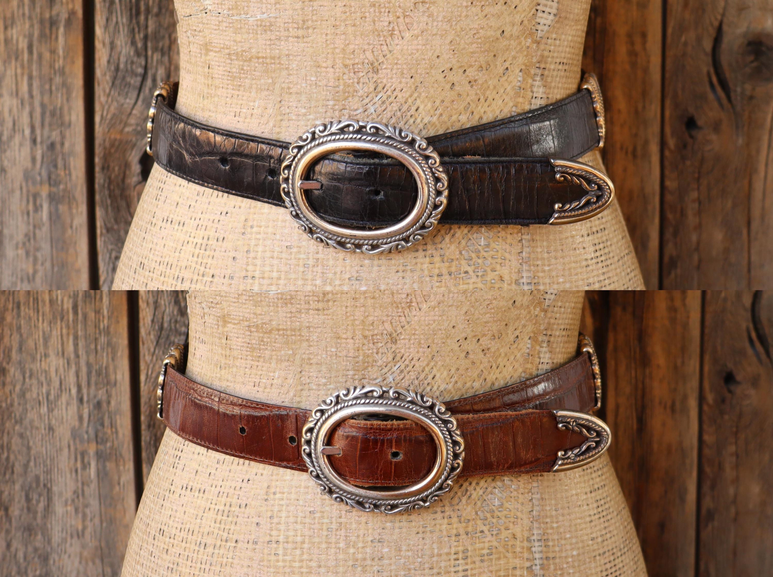 90s Eddie Bauer Italian Leather Navy Skinny Belt Quiet Luxury Minimalist Eddie Bauer Belt - Etsy main image 3