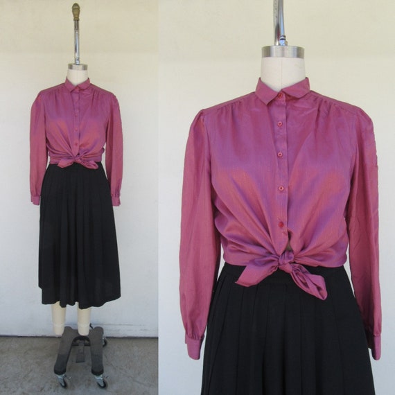 Short Sleeve Slub Buttondown Dust Rose