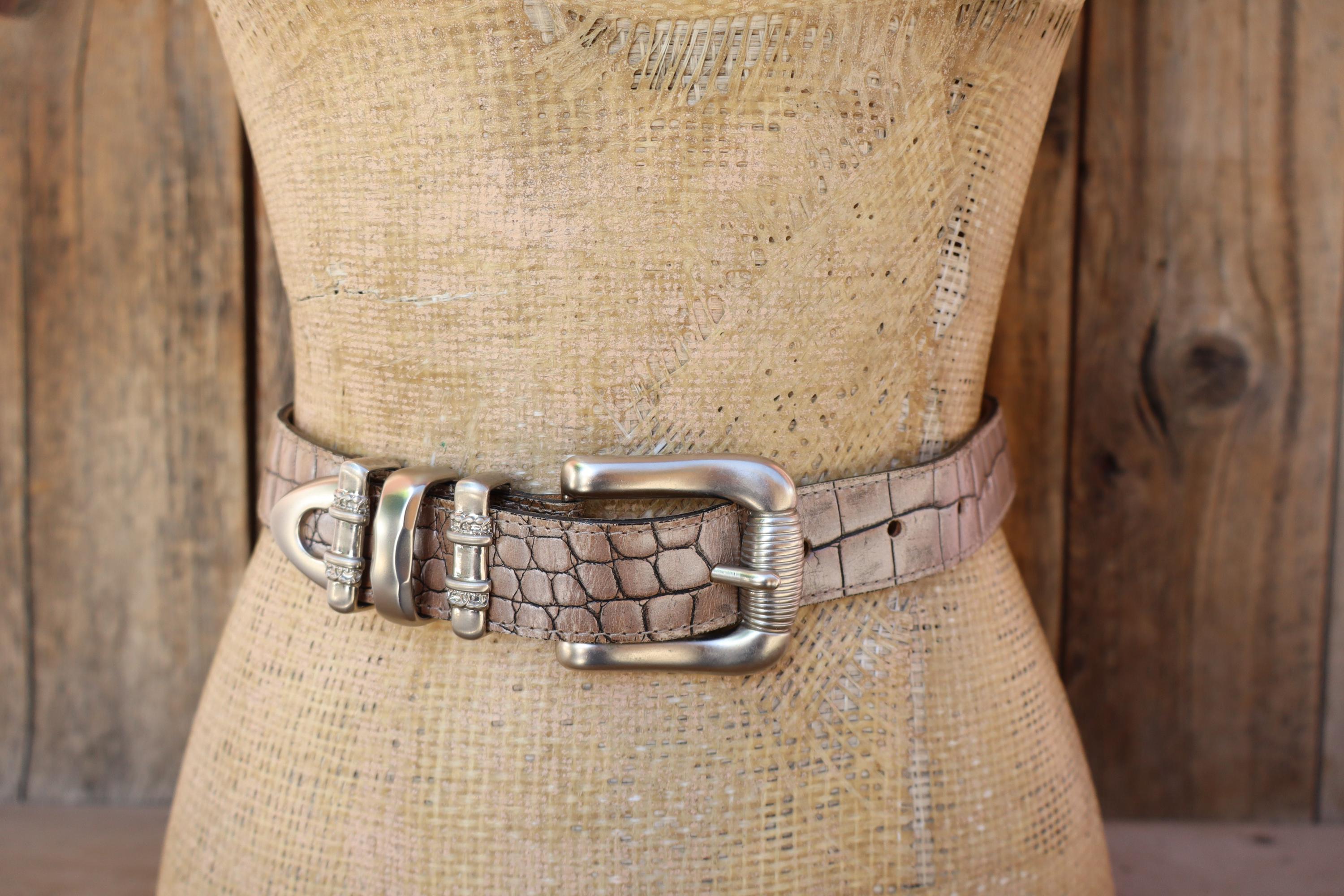 VTG Streets Ahead leather belt with fringe, sz M Collections – StreetsAheadInc main image 4