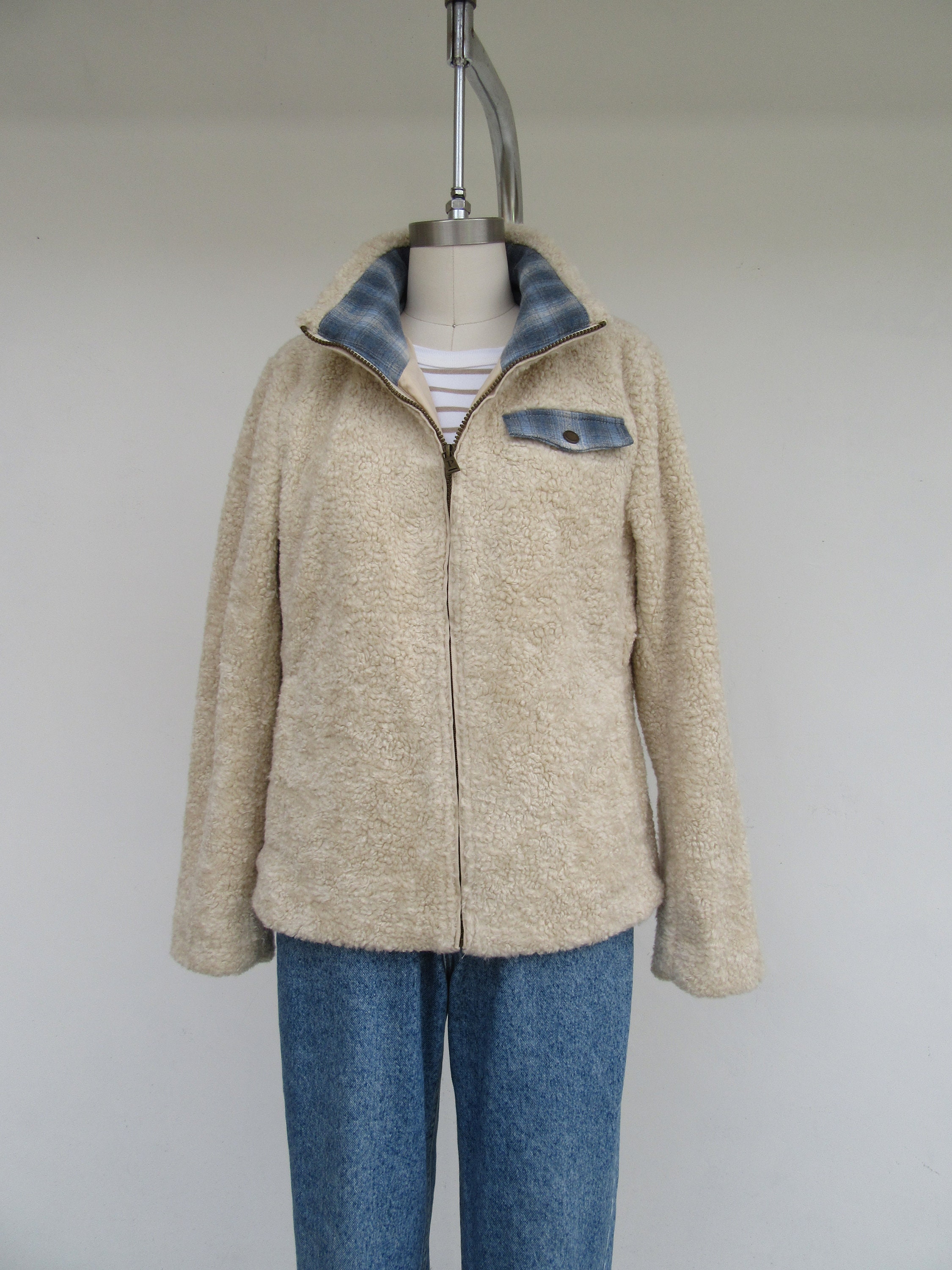 90s Fleece Pendleton Teddy Jacket 